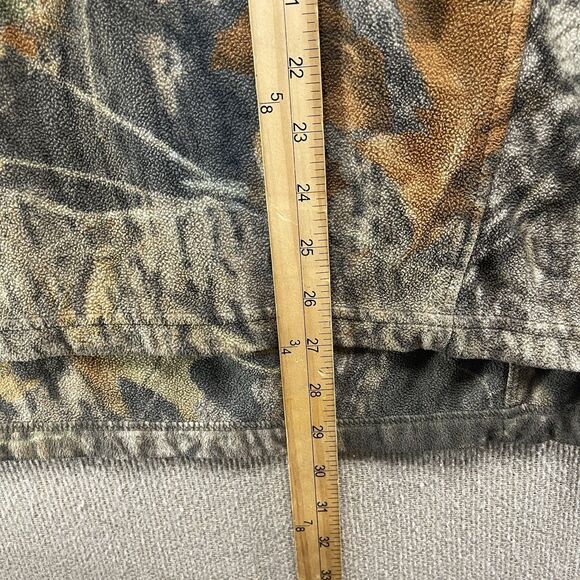 Mossy Oak APX Fusion Fleece Jacket Men's Large Treestand Camo - Picture 6 of 8